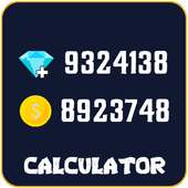 Diamond 💎 FREE-FIRE Calculator Free