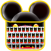 Twinkle Cute Micky Bow Keyboard Theme icon