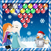 Elsa and Aunna Bubble icon