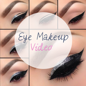 Eye Makeup Video Brow Liner, Eye Liner, Eye Shadow icon
