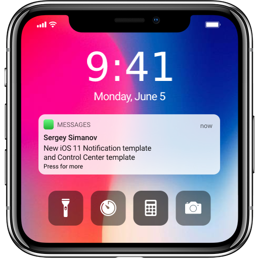 Inotify - Ios lock Screen icon