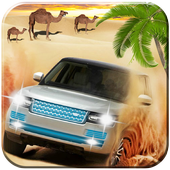 Desert Racing Off Road Jeep 3D icon