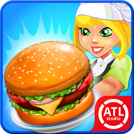 Cooking burger cafe simulator icon