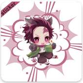 Whatsapp stickers  demon slayer on 9Apps