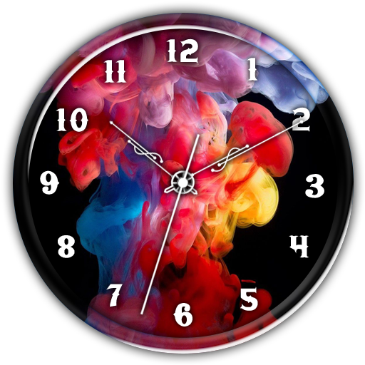 Smoke Clock Live Wallpaper icon