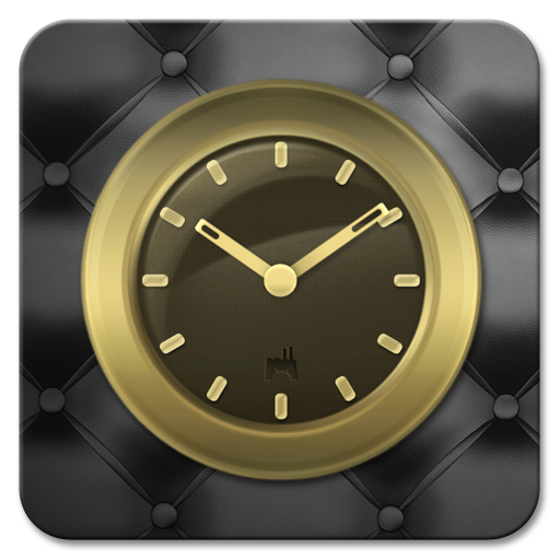 Gold Clock Widget icon