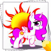 How To Draw My Little Pony step by step icon