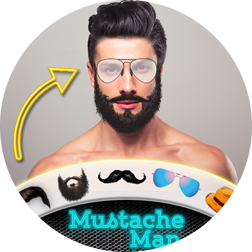 Men Beard Hairstyle Photo Editor icon