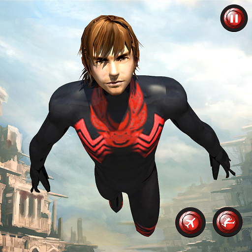 Flying rope hero _Flash Lightning Superhero 2019 icon