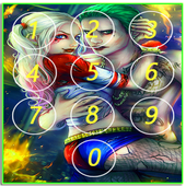 Harley Vs Joker lock screen icon