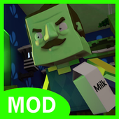 Hello Zombie Map for MCPE أيقونة