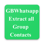 🆕GBWhatsapp extract all group contacts icon
