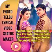 My Photo Telgu lyrical Video Status Maker on 9Apps