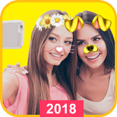 Sweet Camera, Face Filter, Selfie Editor, Collage icon