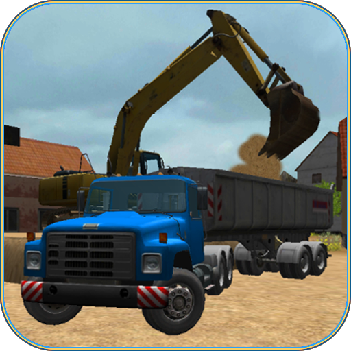 Construction Truck 3D: Sand icon