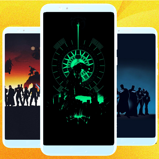 ikon Dark Superhero Wallpaper