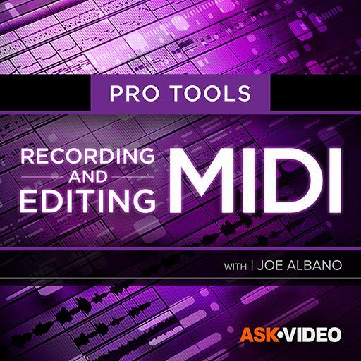 Recording and Editing MIDI Course For Pro Tools icon