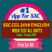 SSC CGL ENGLISH PAPER MOCK TEST icon