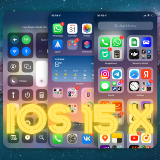 Laucher iOS 15 X icon