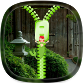 Zen garden Zipper Lock Screen icon