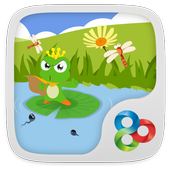 Frog prince GO Launcher Theme icon