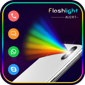 Flashlight Alert : Call &amp; Sms icon