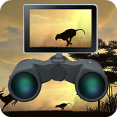 BINOCULAR HD CAMERA ZOOM icon