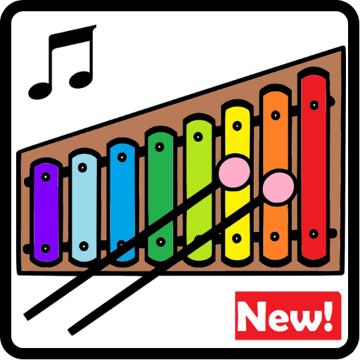 Xylophone notes for cellphone Free icon