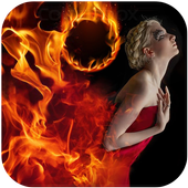 Fire Photo Effects иконка