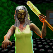 Zombie Granny Scary House: Evil Horror MOD icon