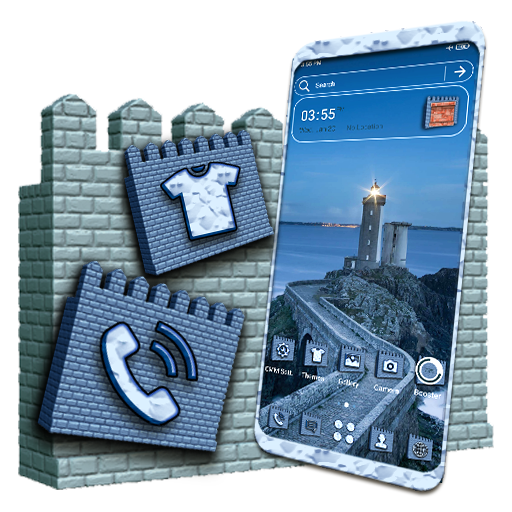 Sea Lighthouse Launcher Theme icon