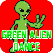 Green Alien Dance Videos أيقونة