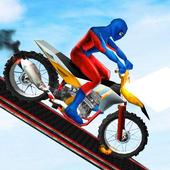 Spider Hero Bike Racing icon