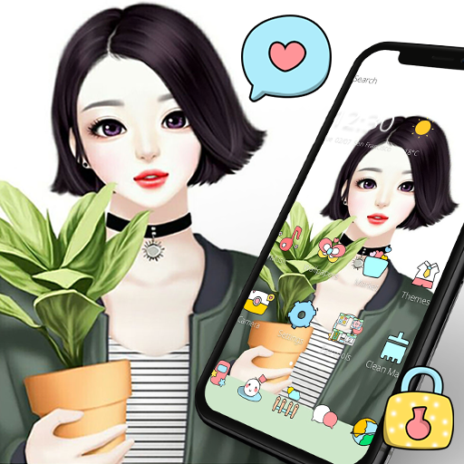 Sweet Lovely Matil Girl Theme icon