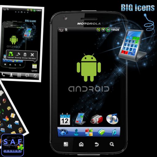 BIG ICONS Pack GO Theme icon