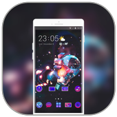Tech theme for Oppo RX17 neo launcher icon
