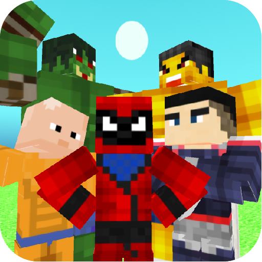Superhero Champions: Blocky Universe icon