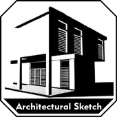 How to Draw Architecture Sketch Easy Step by Step icon