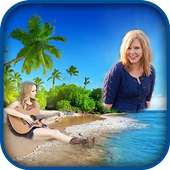 Beach Frame Photo Editor - Blend Me Collage on 9Apps