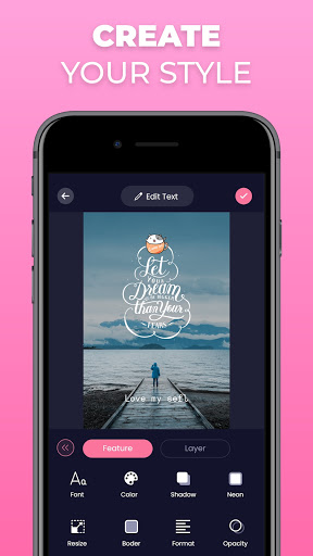 Add Text On Photo - Photo Text Editor App 5 تصوير الشاشة