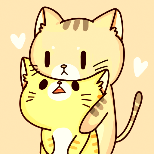 Wiggle Cat -  Free Connect Match 3 Game icon