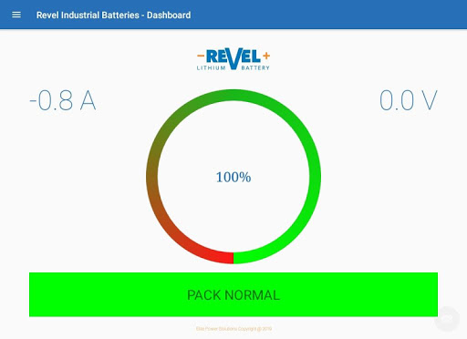 Revel Battery – Li Forklift Battery Management screenshot 2