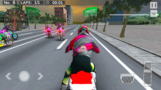 Real Drag Bike Racing screenshot 1