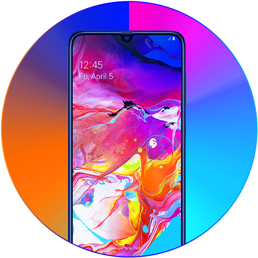 Theme for Galaxy A70 أيقونة