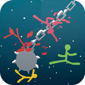 Stick man : epic fight icon