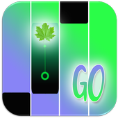 Green Magic Tiles - Piano Go 🎹🎵 icon