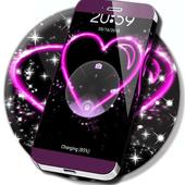 Pink Heart Locker Theme icon