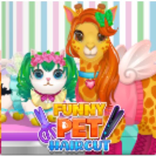 FUNNY PET HAIRCUT - Dress up games for girls icon