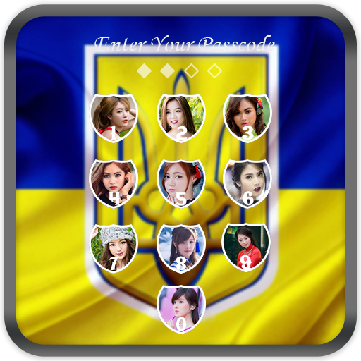 Ukrain Flag Lock Screen icon