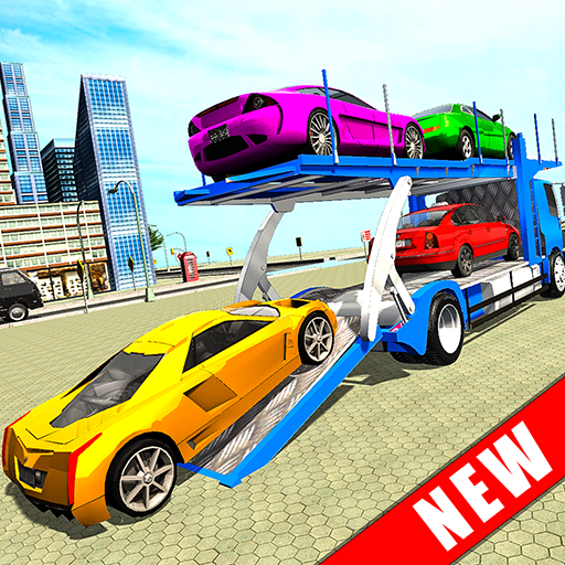Euro Truck Car Transporter Driver Game icon